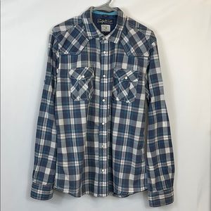 David Bitton Buffalo Longsleeve Button Down Size L